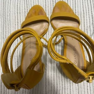 Gianni bini mustard shoes